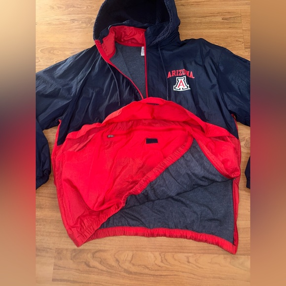 Rivalry Thread 91 Arizona Wildcats Lined Nylon jacket Size Large - Picture 8 of 11